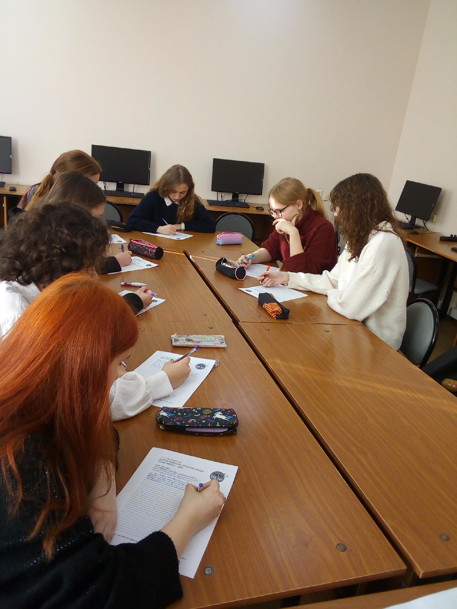 Участие во Всероссийской открытой акции Tolles Diktat